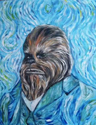 Illustration for article titled Chewbacca Is Beautiful As The Wookiee With The Pearl Earring (And More)